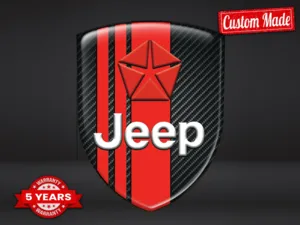 Jeep Emblemi Auto Personalizzati Forti Stellari Premium